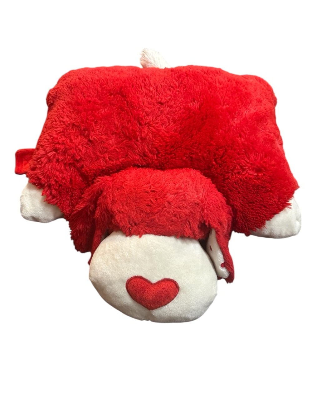 Pillow Pet Red Valentine Dog Plush Doll Pillow